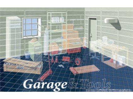 Plocha na vystavenie FUJIMI FU11504 - Garage (1:24)