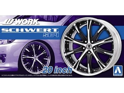 Disky AOSHIMA AO05276 - Work Schwert SC4 20 inch (1:24)