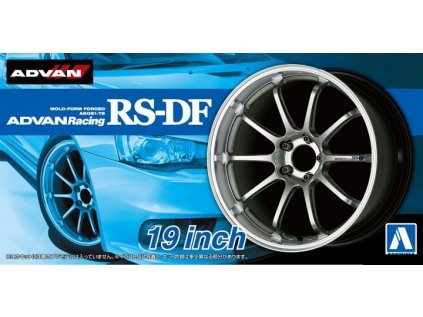 Disky AOSHIMA AO05328 - ADVAN Racing RS-DF 19 inch (1:24)