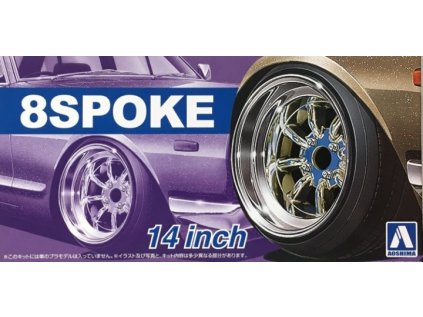 Disky AOSHIMA AO05376 - 8Spoke 14 inch (1:24)