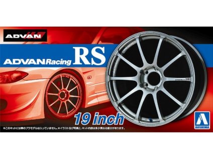 Disky AOSHIMA AO05378 - Advan Racing RS 19 inch (1:24)