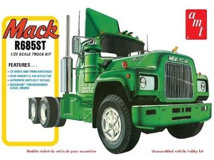 Plastový model kamion AMT 1039 - Mack R685ST Semi Tractor (1:25)