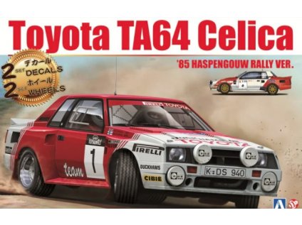 Model Kit auto BEEMAX B24021 - Toyota TA64 Celica '85 Haspengouw Rally Ver. (1:24)
