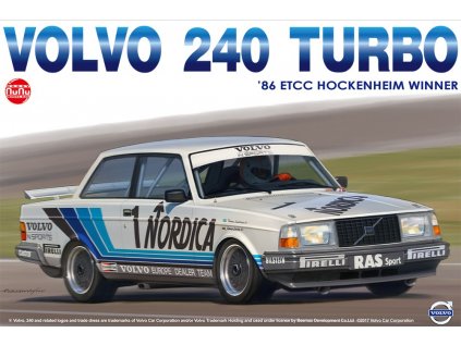 Model Kit auto NUNU PN24013 - Volvo 240 Turbo '86 ETCC Hockenheim Winner (1:24)