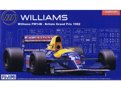Model Kit formula FUJIMI FU09197 - Williams FW14B 1992 (1:20)