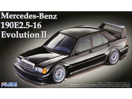 Model Kit auto FUJIMI FU12571 - Mercedes-Benz 190E2.5-16 Evolution II (1:24)