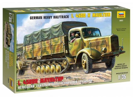 Model Kit military ZVEZDA 3603 - Maultier L4500R Truck (1:35)