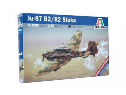 977 model kit lietadlo italeri 1292 ju 87 b 2 r 2 stuka 1 72