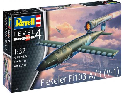 Plastový model raketa REVELL 03861 - Fieseler Fi103 A/B V-1 (1:32)