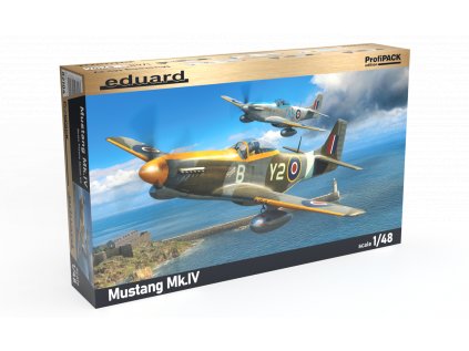 Plastový model lietadlo EDUARD 82104 - Mustang Mk. IV 1/48