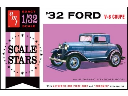 Plastový model auto AMT 1181 - 1932 Ford Scale Stars (1:32)