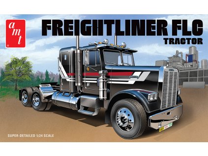 Plastový model kamion AMT 1195 - Freightliner FLC Tractor (1:24)