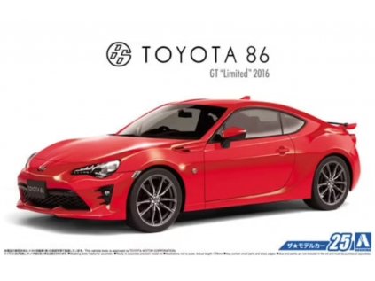 Model Kit auto Aoshima AO05180 - ZN6 Toyota 86 '16 (1:24)