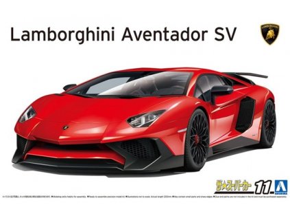 Model Kit auto AOSHIMA AO06120 - 2015 Lamborghini Aventador SV (1:24)