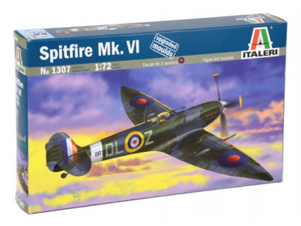 995 model kit lietadlo italeri 1307 spitfire mk vi 1 72