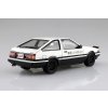 Model Kit auto Aoshima AO05957 - Initial D Takumi Fujiwara AE86 Trueno Project D Ver. w/Engine (1:24)