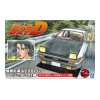 Model Kit auto Aoshima AO05957 - Initial D Takumi Fujiwara AE86 Trueno Project D Ver. w/Engine (1:24)