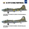 Plastový model lietadlo HK MODELS HK01F002 - B-17F Flying Fortress 1/48