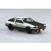 Model Kit auto Aoshima AO05961 - Initial D Fujiwara Takumi AE86 Trueno Specification Volume 37 (1:24)