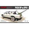 Model Kit military MENG VS001 - Pick Up w/ZPU-1 (1:35)
