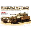 Model Kit tank MENG TS005 - Irsael Main Battle Tank Merkava Mk.3 BAZ w/Nochrich Dalet Mine Roller System (1:35)