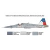 1196 1 model kit lietadlo italeri 1420 f 5e swiss air force 1 72