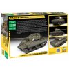 Model Kit tank ZVEZDA 3676 - M4 A3 (76mm) Sherman Tank (1:35)