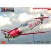 Plastový model lietadlo KOVOZAVODY KPM0205 - Avia S-99 (C-10) (1:72)