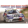 Model Kit auto BEEMAX B24026 - Peugeot 306 Maxi EVO2 1998 Monte Carlo Rally Class Winner (1:24)