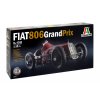 1640 model kit auto italeri 4702 fiat 806 grand prix 1 12