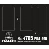 1649 2 model kit auto italeri 4705 fiat abarth 695ss assetto corsa 1 12