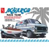 Model Kit auto AMT 1338 - Aquarod Race Team Chevy Van, Race Boat and Trailer (1:25)