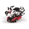 173 2 quick build auto airfix j6020 bugatti veyron cervena