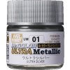 Mr. Color Ultra Metallic Colors II GUNZE UM01 - Ultra Silver II 10ml