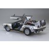 Model Kit auto AOSHIMA AO06436 - Back to the Future Time machine from Back to the Future part I (Delorean) (1:24)