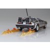 Model Kit auto AOSHIMA AO06436 - Back to the Future Time machine from Back to the Future part I (Delorean) (1:24)