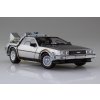 Model Kit auto AOSHIMA AO06436 - Back to the Future Time machine from Back to the Future part I (Delorean) (1:24)