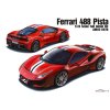 Resinový model auto ALPHA MODEL AM02-0076 - Ferrari 488 Pista (1:24)