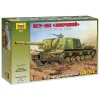 227 model kit military zvezda 3532 isu 152 soviet self propelled gun 1 35