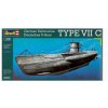 3161 plastovy model ponorka revell 05093 u boot typ viic 1 350