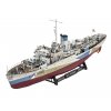 4232 6 plastovy model lod revell 05132 flower class corvette early 1 144