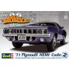 4946 plastovy model auto revell monogram 2943 71 hemi cuda hardtop 1 24
