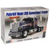 5030 plast model kamion revell monogram 1506 peterbilt 359 conventional tract 1 25