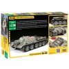 5240 2 model kit military zvezda 3691 soviet tank destroyer su 122 1 35
