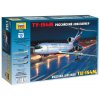 542 model kit lietadlo zvezda 7004 tu 154m russian airliner 1 144