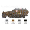 5441 1 model kit military italeri 7077 sd kfz 251 8 ambulance 1 72