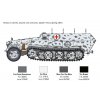 5441 3 model kit military italeri 7077 sd kfz 251 8 ambulance 1 72