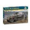 5441 model kit military italeri 7077 sd kfz 251 8 ambulance 1 72