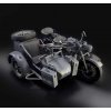 5453 5 model kit military italeri 7406 zundapp ks 750 with sidecar 1 9