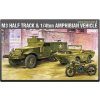 6050 model kit military academy 13408 m3 u s half track 1 72